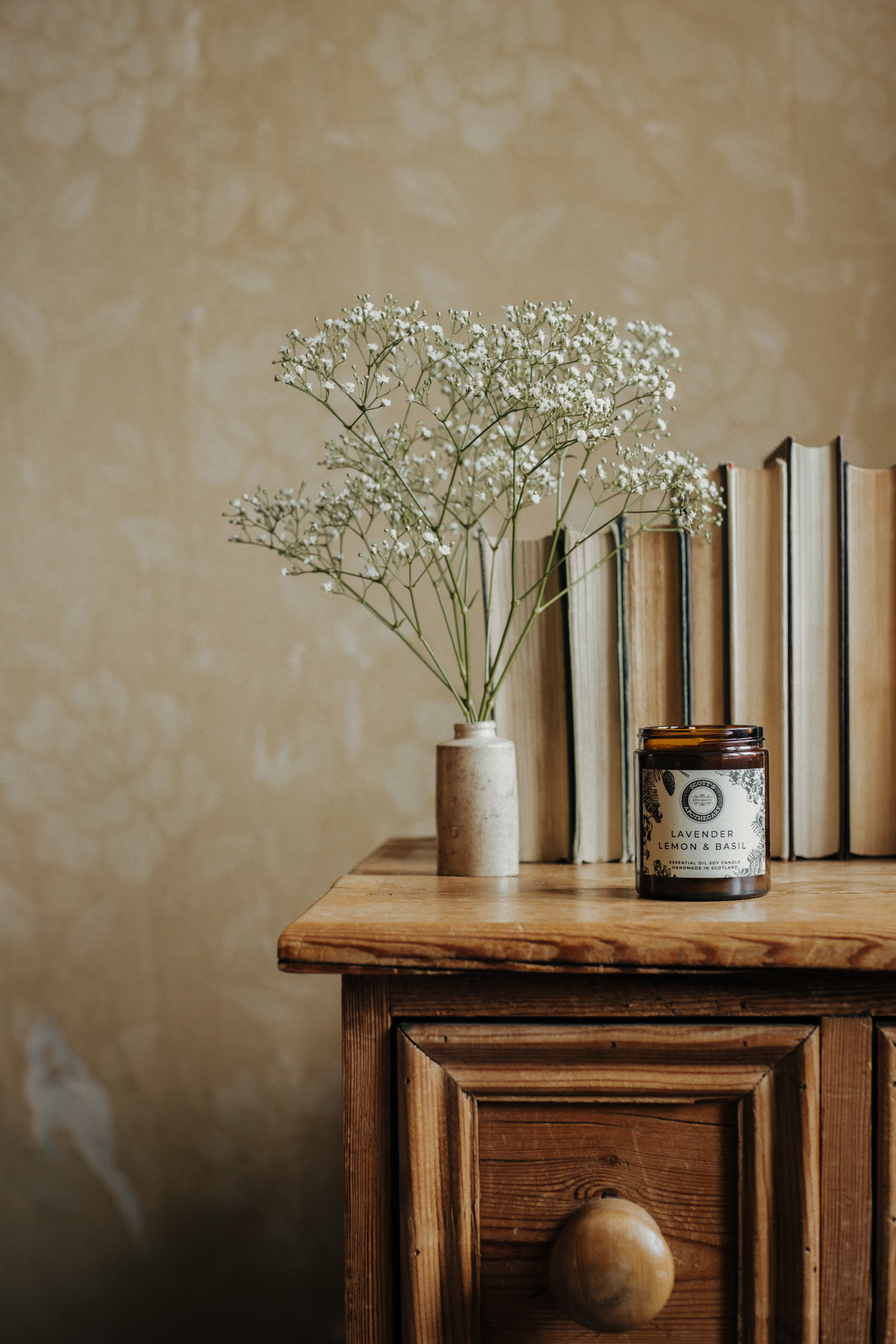 Lavender, Basil & Lemon Candle
